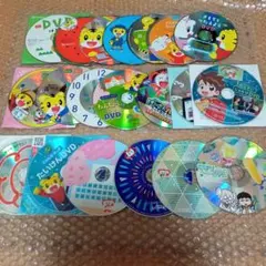 【20枚】しまじろう・他DVDセット　こどもちゃれんじのサムネイル