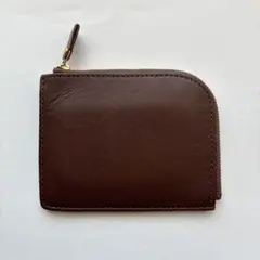 【美品】土屋鞄 Ｌ型財布 レザーウォレット チョコ　ダークブラウンのサムネイル