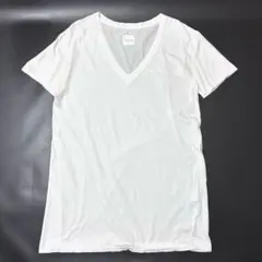 TOUJOURS トゥジュー　VネックシアーTシャツ　Fサイズのサムネイル
