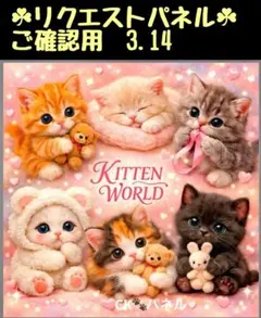 ✩オーダー受付✩フラットポーチ✩猫