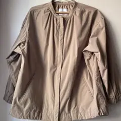 SLOBE IÉNA ノーカラージャケット ベージュ