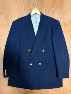 A POINT ネイビー ダブルブレストジャケット