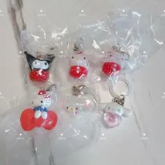【超美品】サンリオキャラクターズ めじるしアクセサリー 6種セット♡