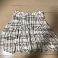 ever closet チェック柄スカート 150スカッツ