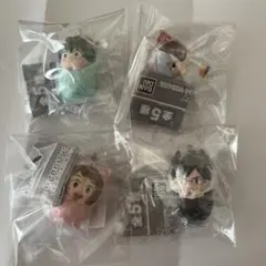 ヒロアカ　おくるみますこっとチャーム　4個セット
