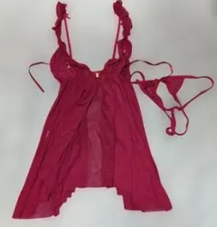 赤の下着セット　③