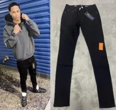 【新品未使用】 SERENEDEスリムフィットダメージデニム28 Serenede Jeans | eBay