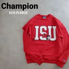 00s 90s チャンピオン　ビッグプリント　カレッジロゴ　スウェット