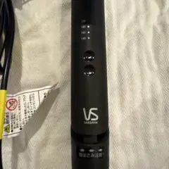 VS Sassoon ヴィダルサスーン ブラックヘアアイロン