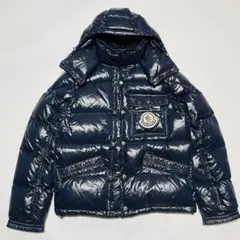 2(M-L)　MONCLERモンクレール　K2　デカロゴ　ダウンジャケット　光沢