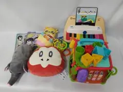 【まとめ売り】知育玩具＆ぬいぐるみ 8点セット Vtech Hape ポケモン