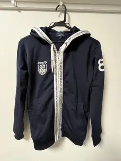 【未使用】PEARLY GATES フード付きジャケット ネイビー サイズ1