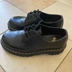 ‼️箱付きほぼ未使用‼️ ドクターマーチン 1461BEX MONO 26.5-27 1461 ジップ ベックス ホワイトステッチ 3 ホール シューズ