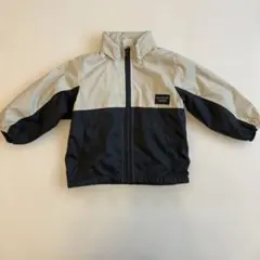 プティマイン　ウインドブレーカー 90 ベージュ/ブラック