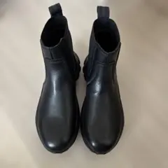 お正月セール　ZARAレザーブーツ　メンズ