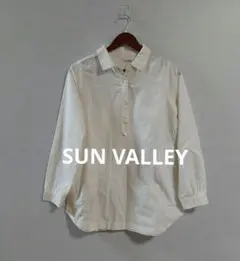 SUN VALLEY サンバレー サイドポケット付き 長袖 シャツ プルオーバーのサムネイル