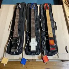 ミニスター ministar 3本セット ポータブルギター　ケース&おまけ付き ミニスター ministar 3本セット ポータブルギター ケース&おまけ