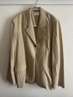 最終値下げ　新品OHOTORO linen single jacketのサムネイル