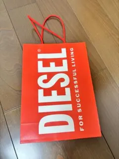 DIESEL ショッピングバッグ 赤