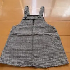 Comme Ca Ism チェック柄サロペット 95cm未満