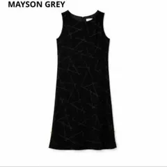 【wa32】MAYSON GREY メイソングレイ ノースリーブワンピース 2のサムネイル