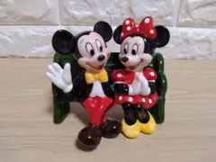 ミッキー ミニー 陶器 置物のサムネイル