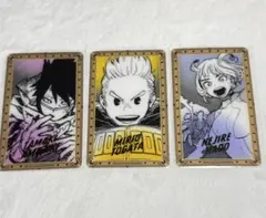 僕のヒーローアカデミア 原画展 箔押しクリアカード