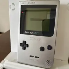 GAME BOY LIGHT シルバー　通電確認