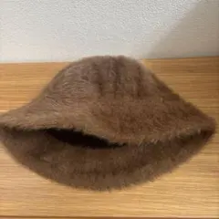 BEAMS HEART ブラウン バケットハット サイズ57.5cm