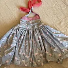 マールマールお食事エプロン　フラミンゴ柄