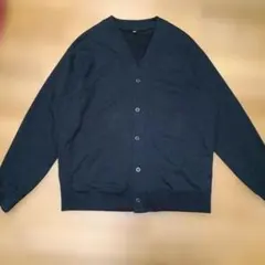 XL ユニクロ スウェットカーディガン ブラック