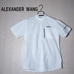 BR147 ALEXANDER WANG テープライン 半袖シャツ 46のサムネイル