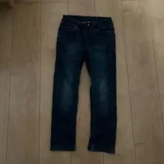 UNIQLO ダークブルー デニムパンツ　sサイズ