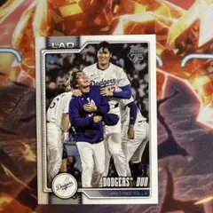 大谷翔平 山本由伸 ドジャースデュオ Topps MLB