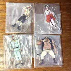 ワンピース 一番くじ 白ひげ海賊団 オヤジと息子たち アクリルスタンド