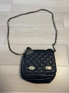 ミニーマウス 猫耳 キルティング ショルダーバッグ - メルカリ