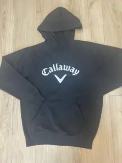 黒キャラウェイ レディース ニットフード付セーター黒 サイズM