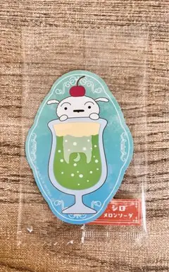 クレヨンしんちゃん　でかチョコビ　シロ　ステッカー