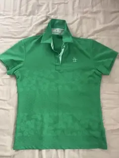 Munsingwear ポロシャツ グリーン 花柄のサムネイル