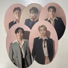 SEVENTEEN Semicolon 楕円形トレカ ①