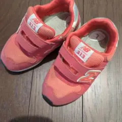 New Balance 313 スニーカー 16.5cm コーラルオレンジ