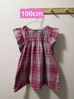 little s.t. by s.t.closet チェック柄ワンピース 100のサムネイル
