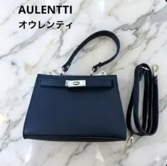 AULENTTI /オウレンティ 黒　2ay ハンドバッグ