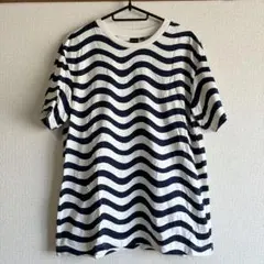 UNIQLO×marimekko ボーダー Tシャツ Lサイズのサムネイル
