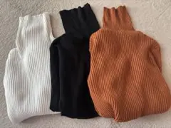 美品！タートルネック　3色セット