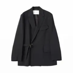 黒 ジャケット サテン