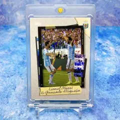 激レア【メッシ・イグアイン】インサート　アルゼンチン　TOPPS　focus