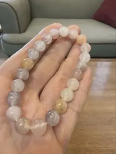 天然石✧ラビットヘアーブレスレット