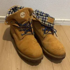 希少モデル timberland × woolrich スエード レザーブーツ