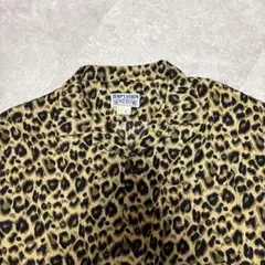TEMPTATION 長袖ヒョウ柄シャツ